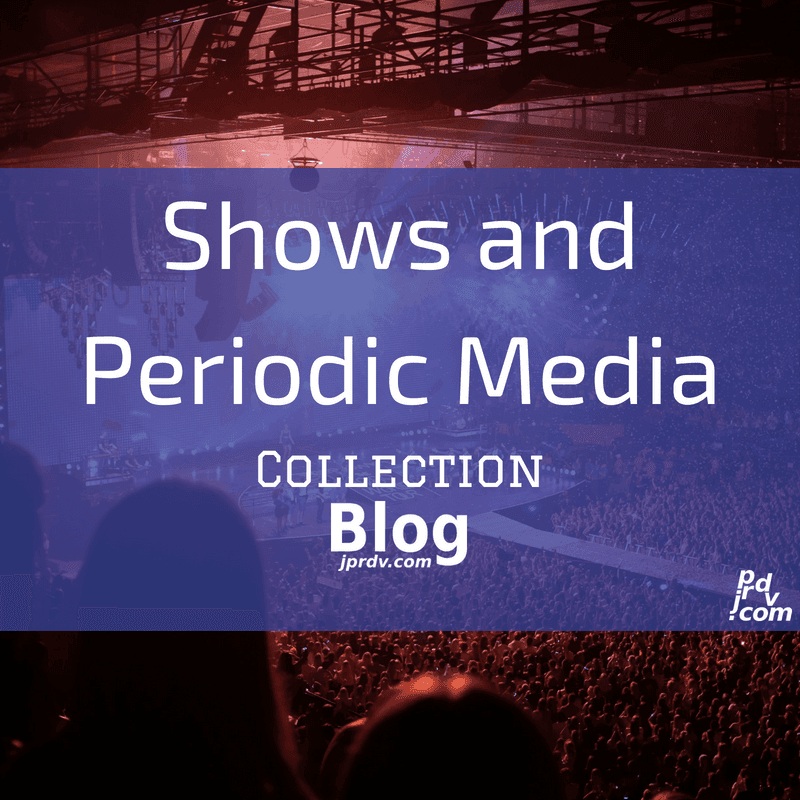 jprdvBlog Shows and Periodic Media Collection
