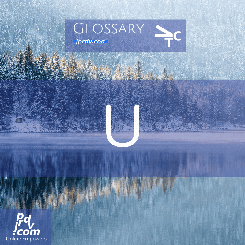 U (jprdvTheCorner Glossary)