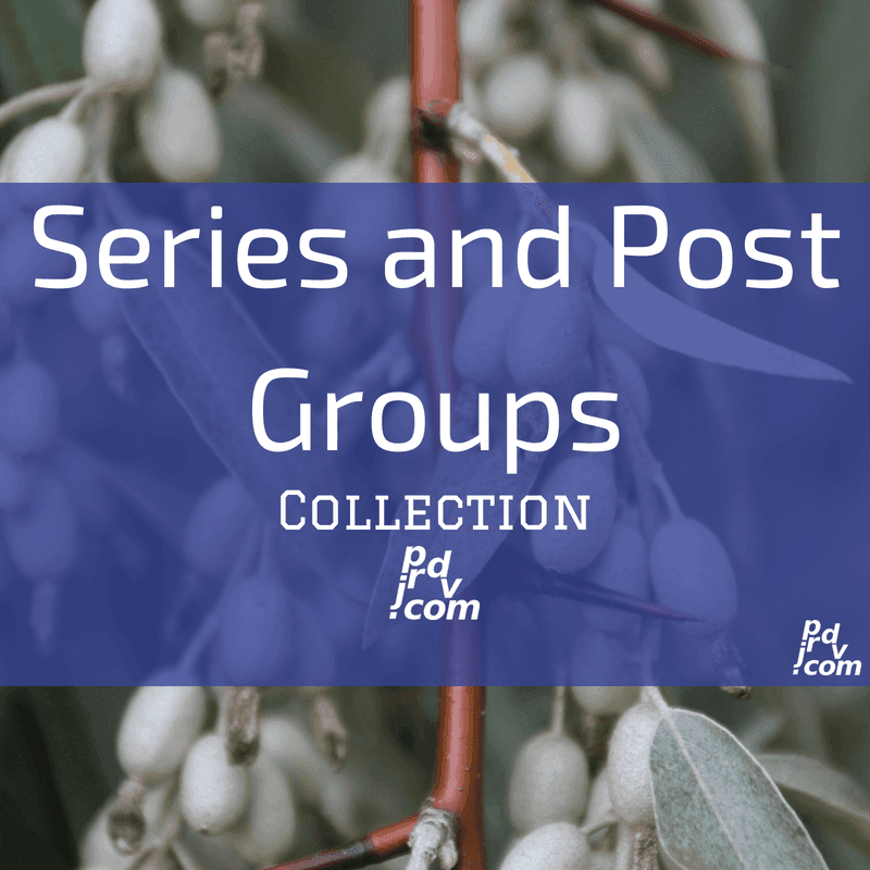 Site Series and Post Groups Collection